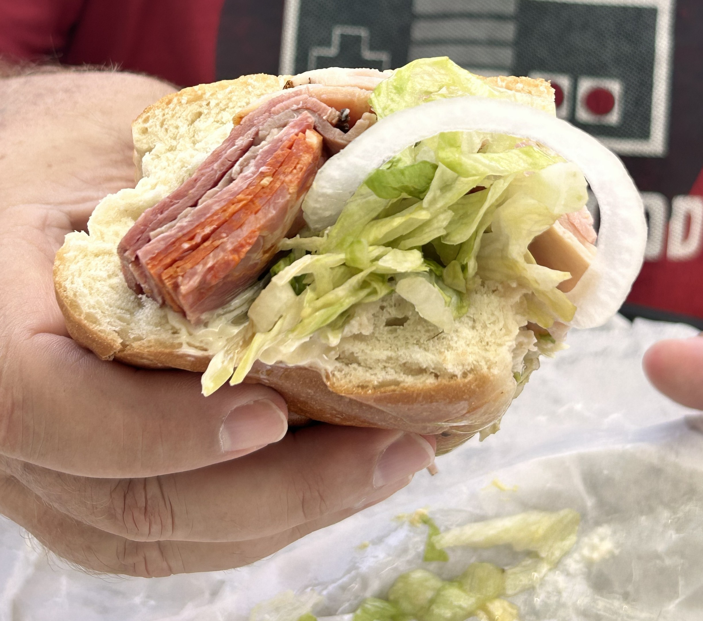 Fat Boy Sub at Stu’s Surfside Subs & Suds