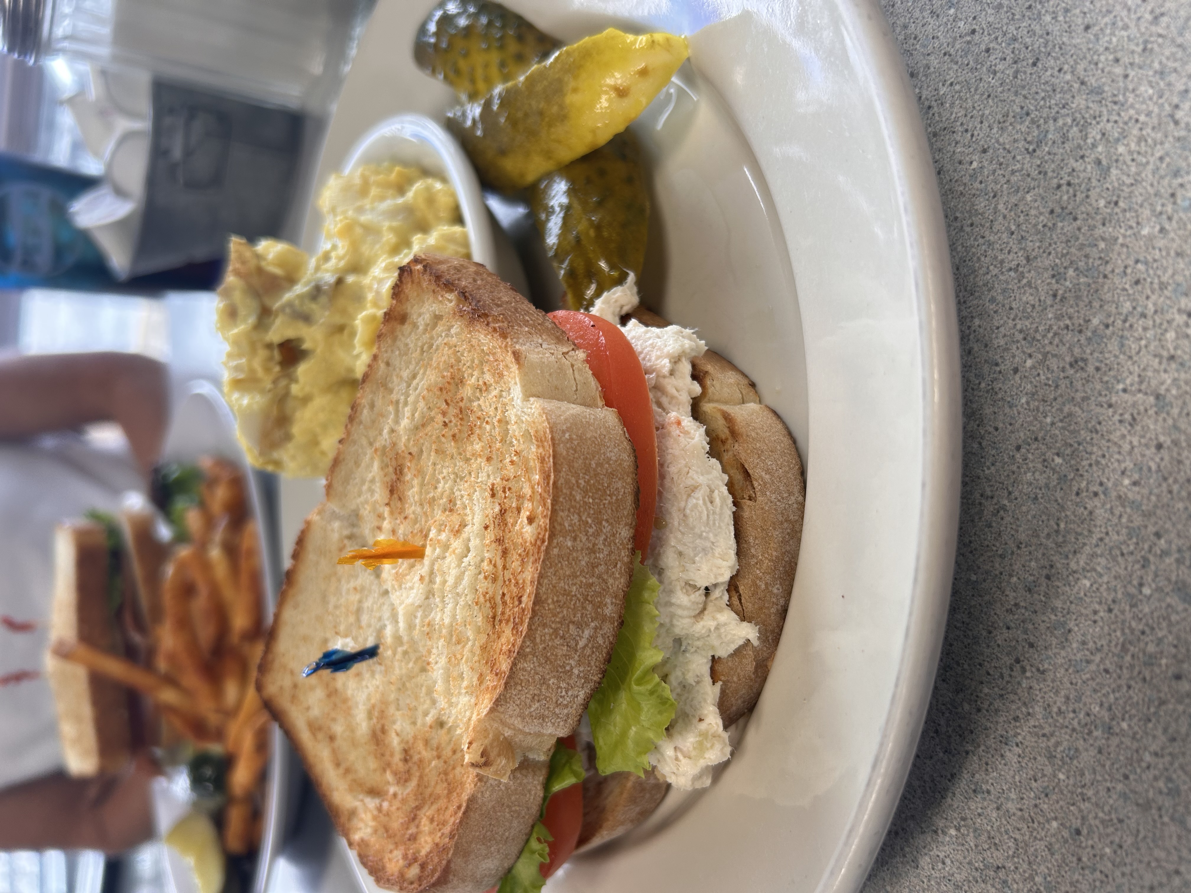 Chicken Salad Sandwich at Plantation Cafe